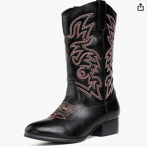 Used Girls Cowgirl Riding Boots